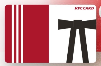 ケンタッキーのKFCカード