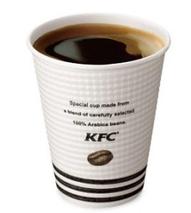 ケンタッキー「挽きたてリッチコーヒー」２